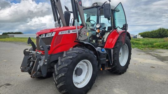 Tracteur à Roues Massey Ferguson 6713s Dufourcq Tracteurs 8852